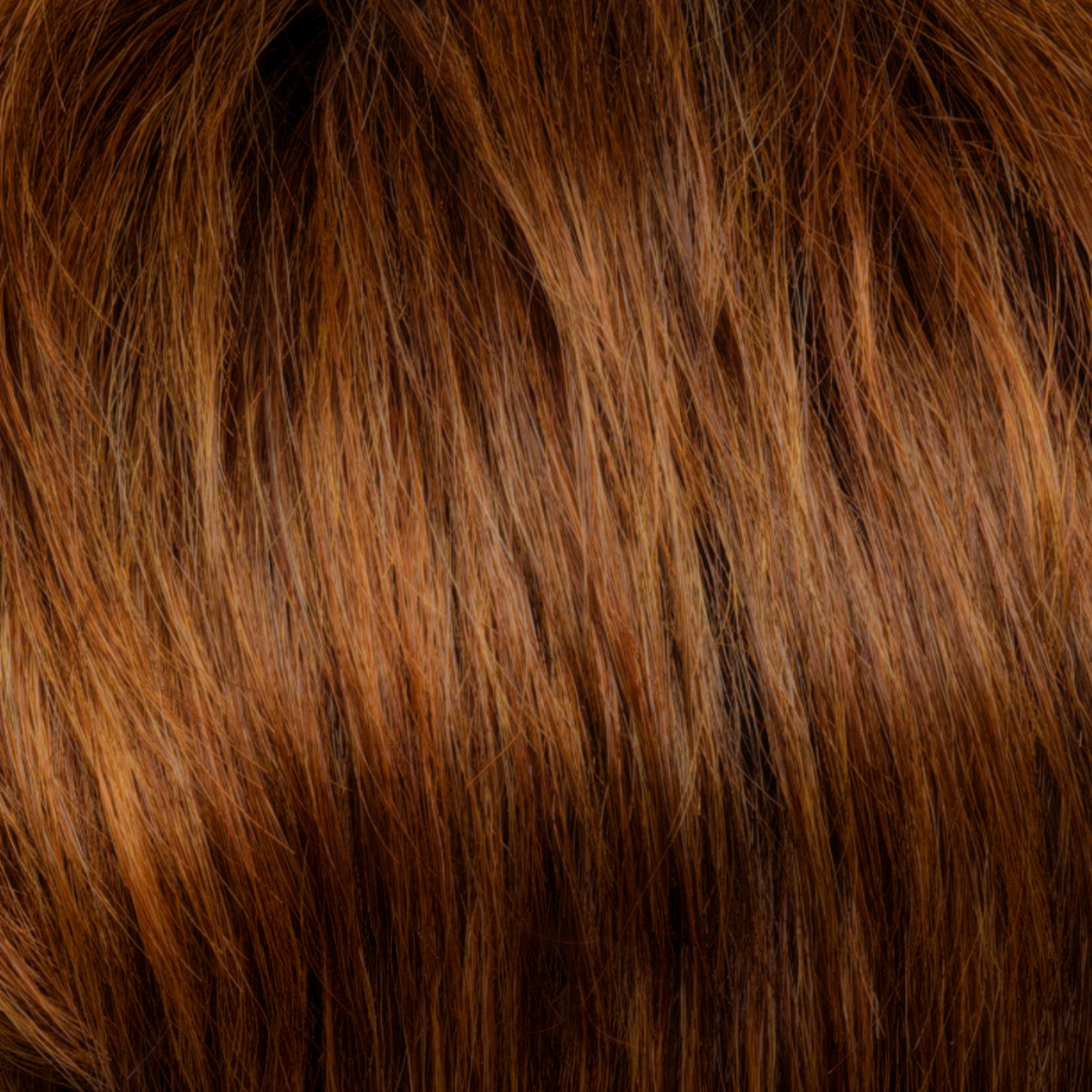 Autumn Sunrise - This unique shade features a rich red hue with medium brown roots, complemented by shimmering golden copper red highlights. The dynamic combination of colors adds depth and dimension, providing a transformative boost and enhancing texture with its multi-dimensional highlighted effect.