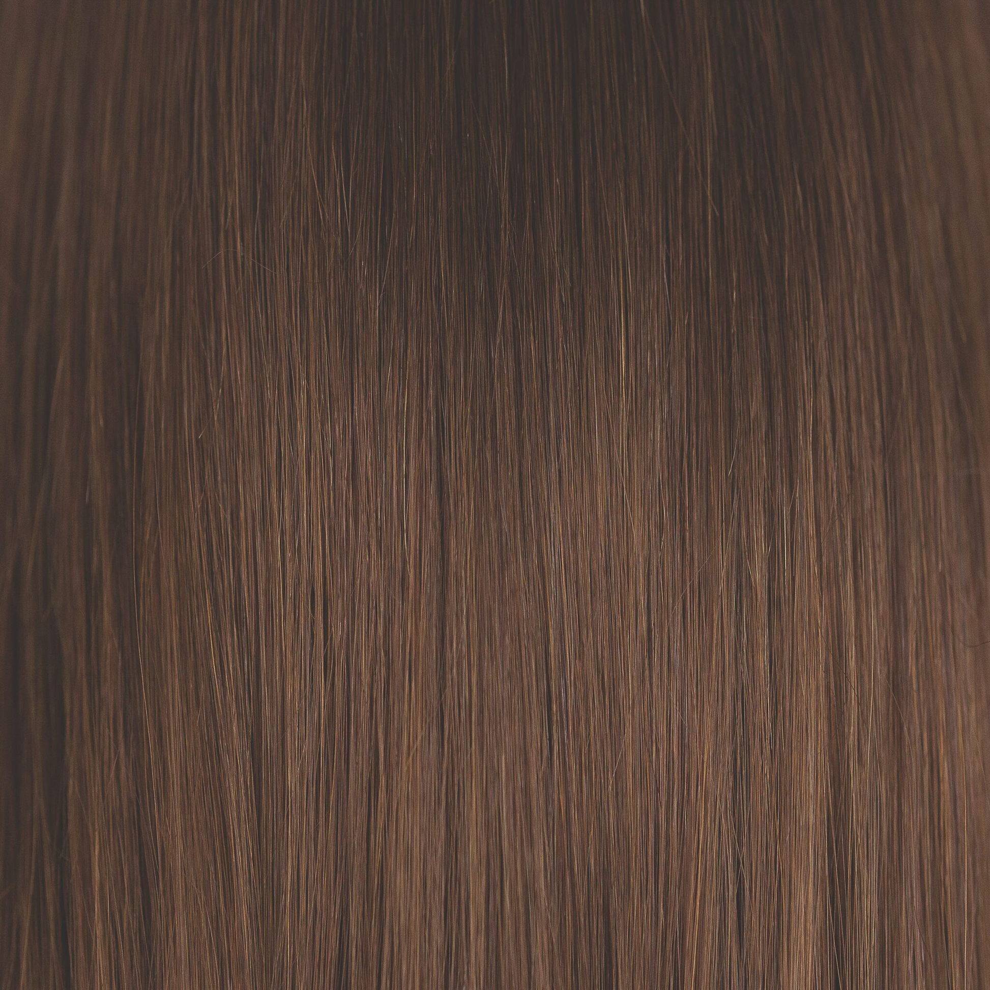 Brown Spice  -  A sophisticated, warm and rich with medium, warm chocolate brown. This polished color is suitable for any length, with luscious color tones that will compliment both cool and warm skin tones!
