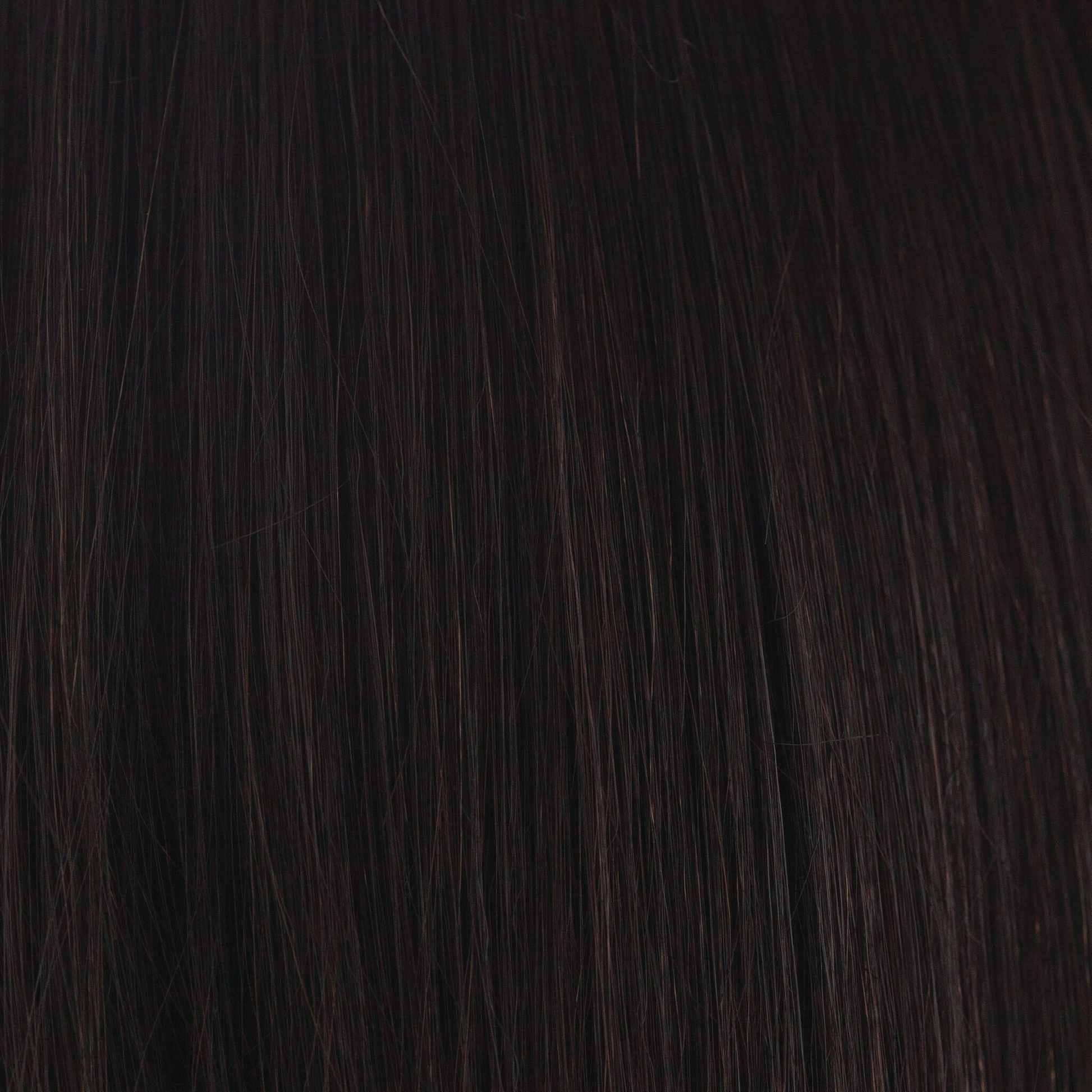 Coffee Noir  -  An espresso toned shade, with a cool rich tone, and is oh-so sophisticated. This stunning dark brown, makes any style look amazing.