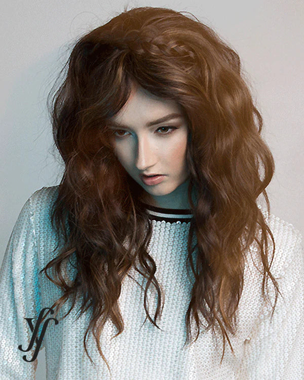 European Boho Lacefront Heat Friendly Long Wig