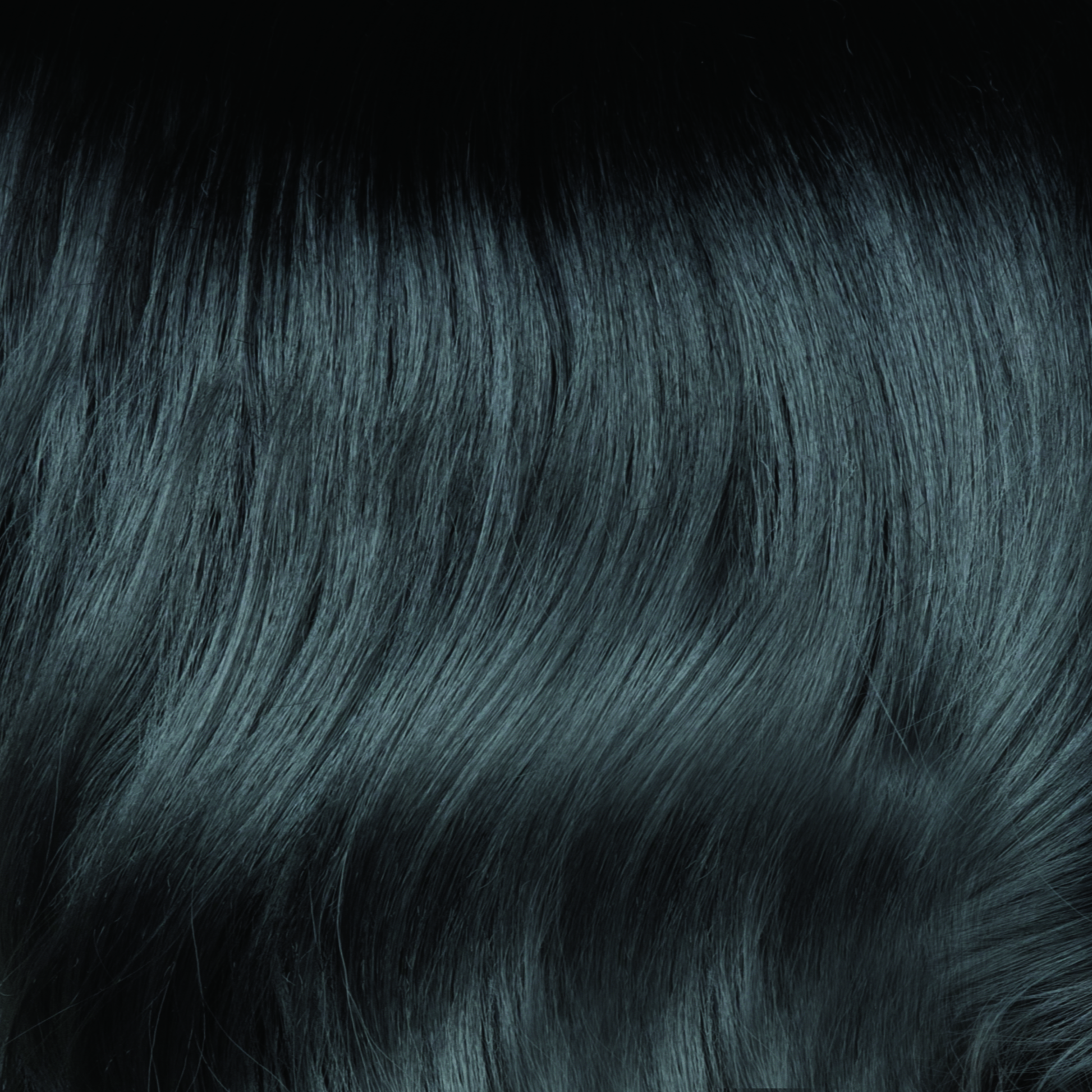 Midnight Stone  -  A smoky fused gray stone base with off-black roots. This cool, unique and stunning gray gives a lush appearance that enhances any style with a beauty boost.