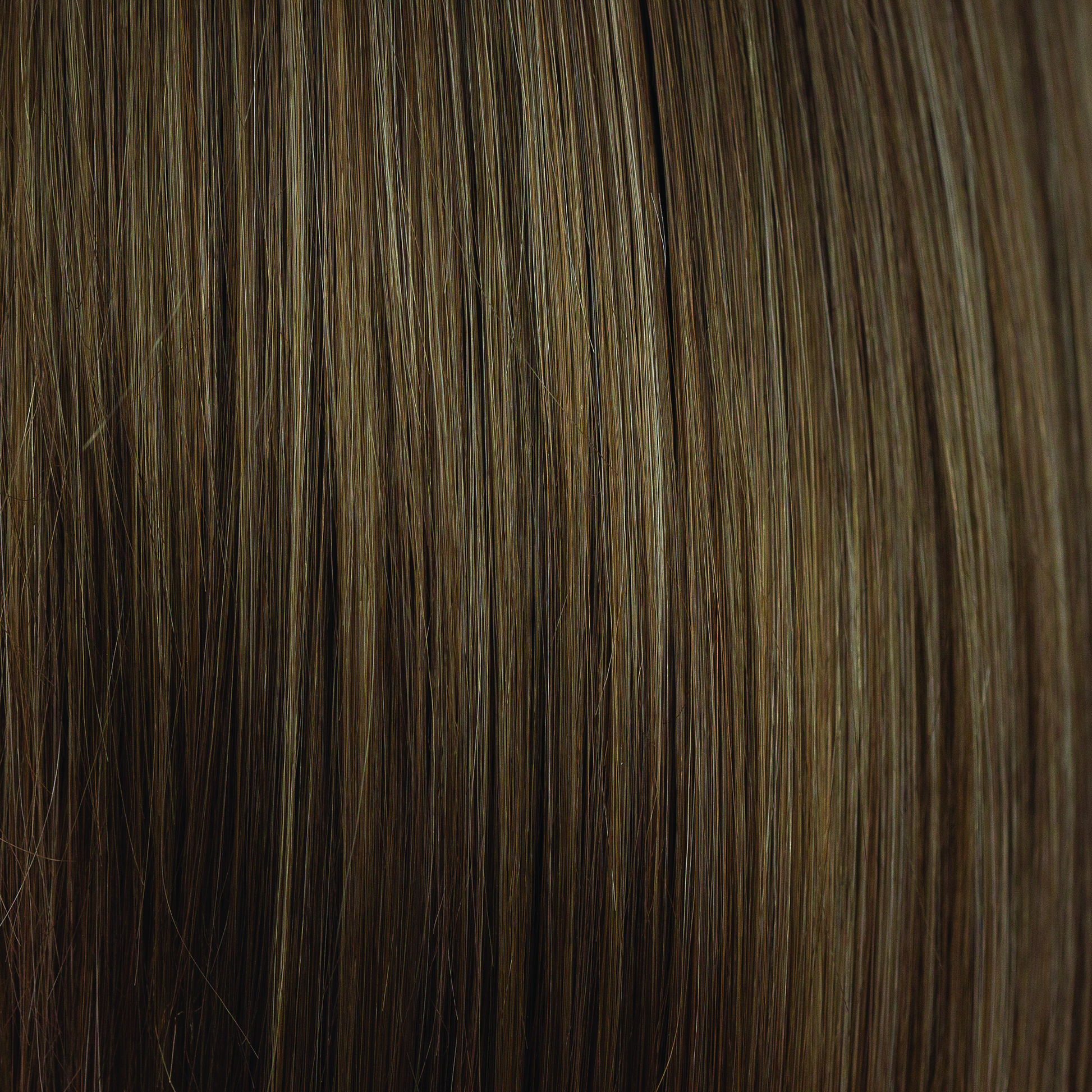 Pecan  -  A delightful mixture of warm medium brown and ashy medium brown. With both tones of brown, it's an excellent color choice for any length and style.