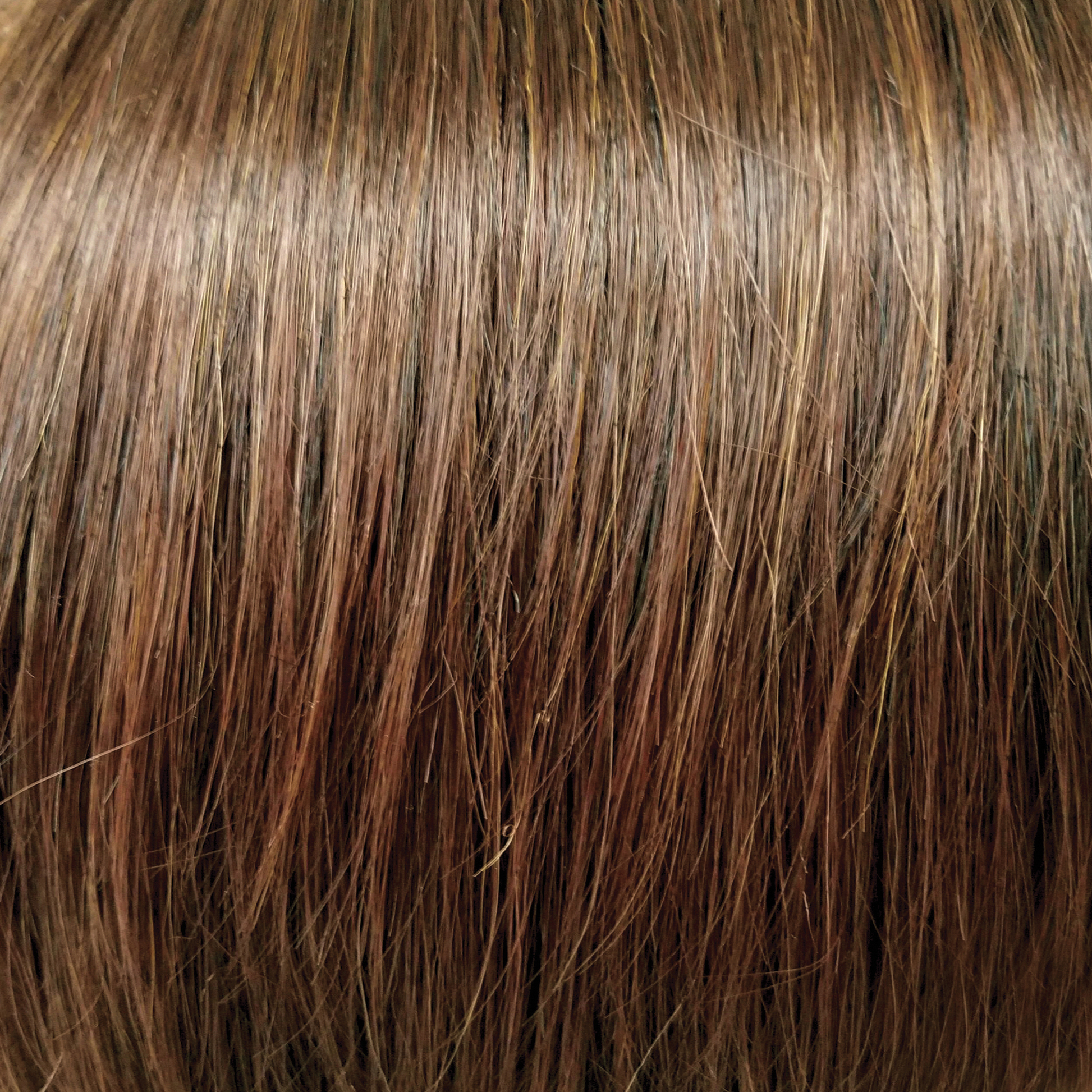 Red Brown  -  A natural blend of warm rich brown and reddish brown with a subtle reddish shade on a brown base.