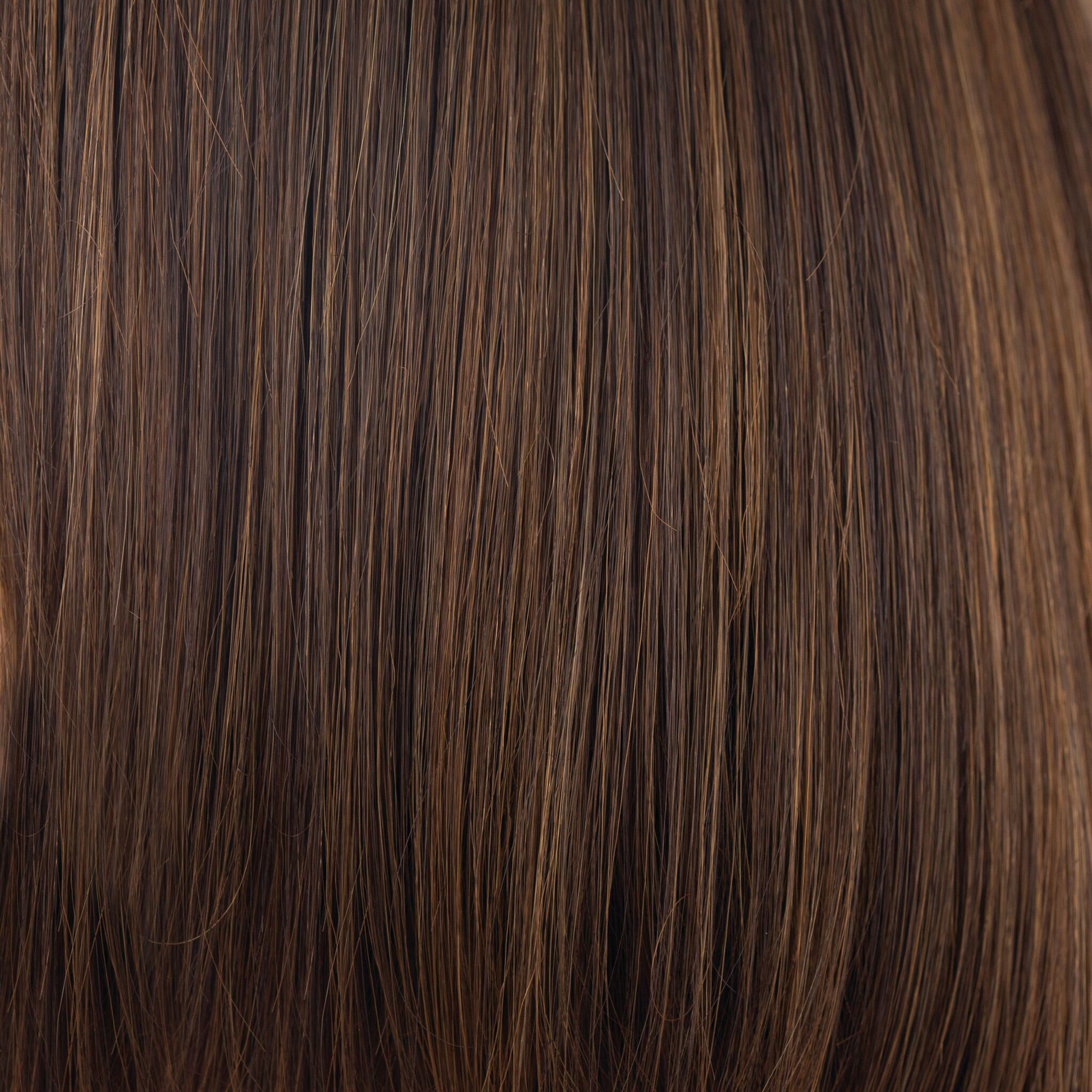 Toffee Brown  -  A perfectly blend of dark brown beautiful base with warm medium and light brown highlights.