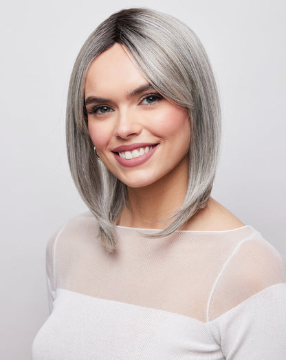 High Heat Mid Straight Topper Wig - 1036   Alexander Couture Collection