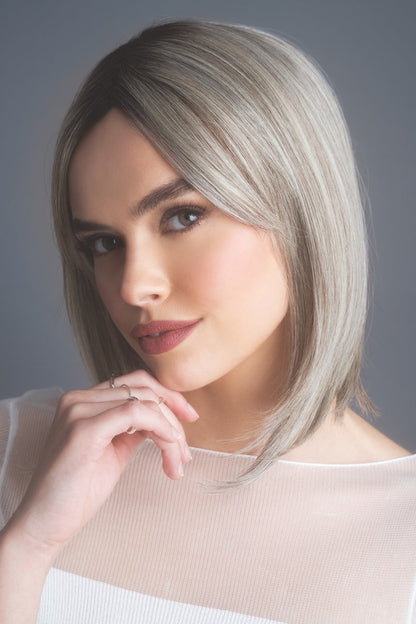 High Heat Mid Straight Topper Wig - 1036   Alexander Couture Collection