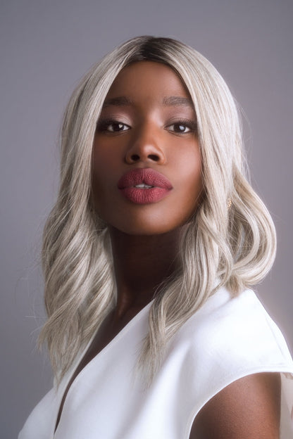 High Heat Mid Wavy Topper Wig - 1037   Alexander Couture Collection