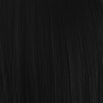 Black - A neutral, soft black base. The off-black tone creates a natural appearance for dark color enthusiasts.