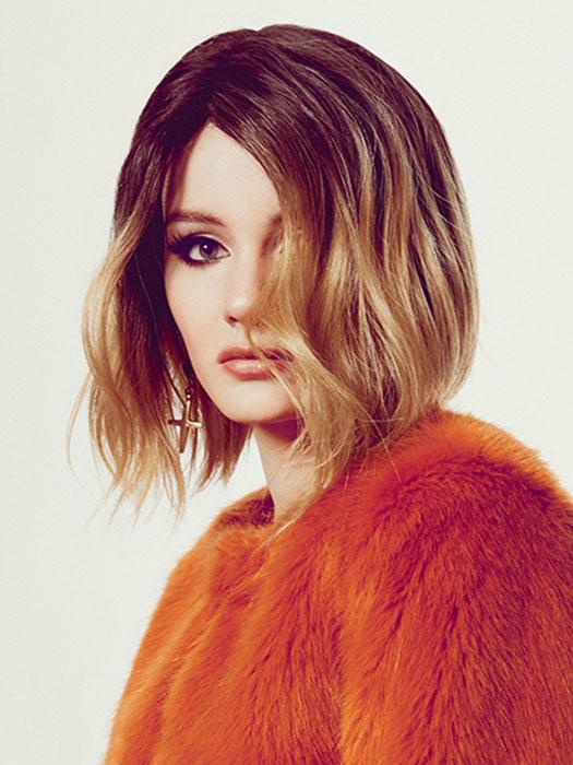 Patera Heat Friendly Lace Front Mono Part Synthetic Medium Wig