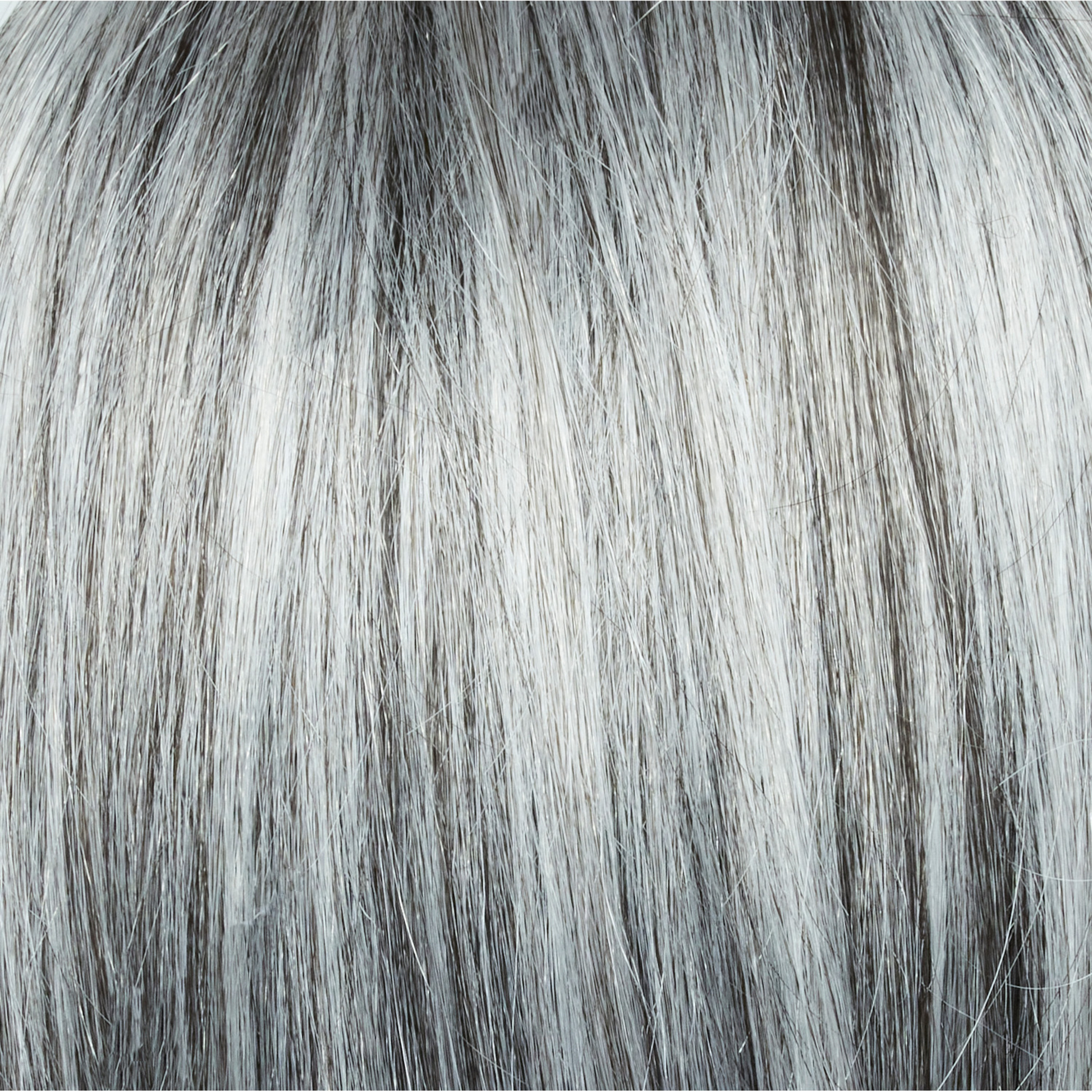 Salt & Pepper  -  A natural blend of silvery gray and deep charcoal. The silver tones (salt) blended with a darker smoky hues (pepper). 